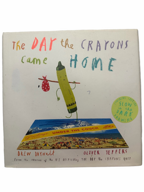 The Day the Crayons Came Home - Yellow Crayon Illustration Author Drew Daywalt
